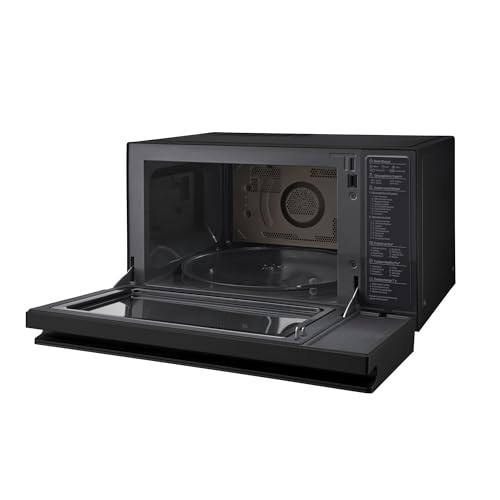 LG MJ3965BPS Horno Microondas 4 en 1, 39 Litros, 1100 W, Display Digital, Smart Inverter y EasyClean, Negro