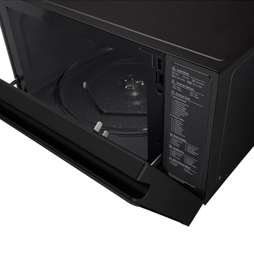 LG MJ3965BPS Horno Microondas 4 en 1, 39 Litros, 1100 W, Display Digital, Smart Inverter y EasyClean, Negro
