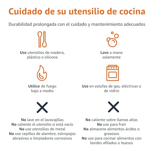 Juego de Utensilios de Cocina Antiadherentes, 15 Piezas, Negro