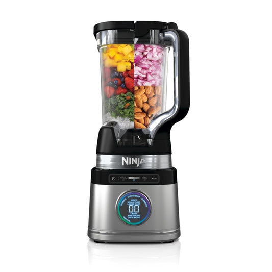 Ninja Detect Power Pro Batidora de Vaso (1200W), Jarra 2 L (1900 ml Máx.), para Smoothies, Picar Verduras y Bebidas Congeladas, Negro, TB201EU