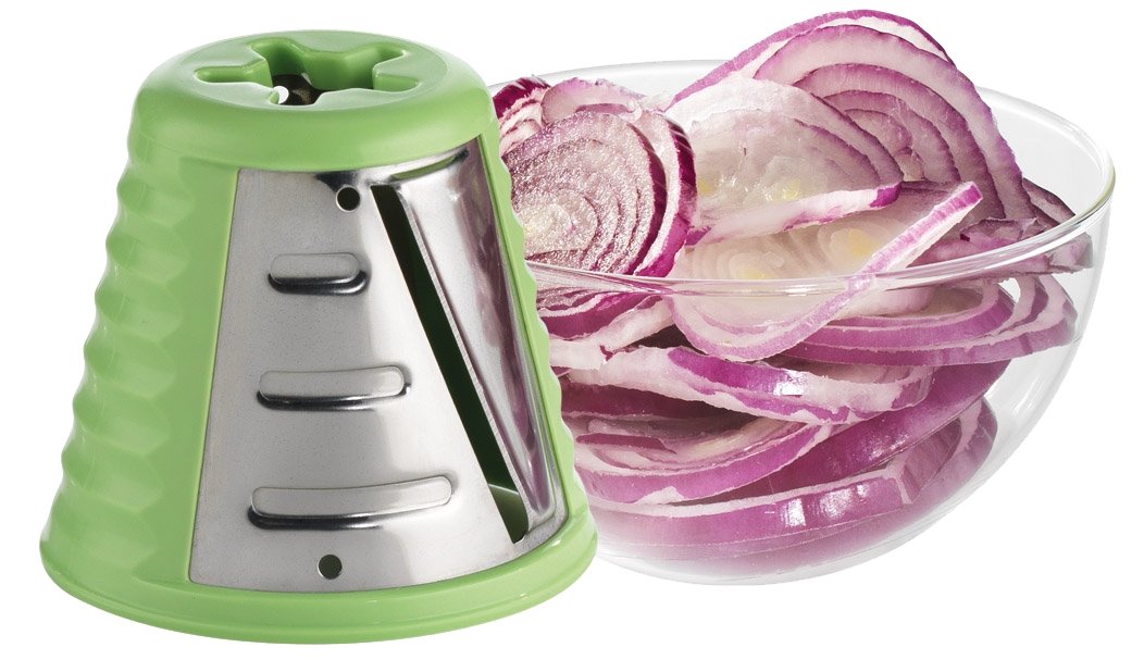 Moulinex Fresh Express Plus Rallador, 5 Funciones, 200W, 1 dB, Metal, Rojo/Blanco