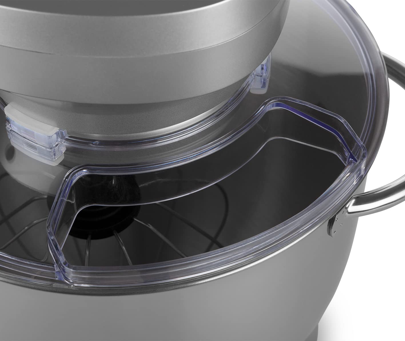 Orbegozo Batidora Amasadora AM 8000, 1800 W, Bol Acero Inoxidable 7 L, 6 Velocidades + PULSE