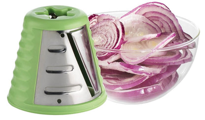Moulinex Fresh Express Plus Rallador, 5 Funciones, 200W, 1 dB, Metal, Rojo/Blanco