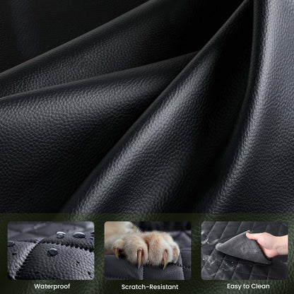 Pecute Funda Coche Perro, Fondo Duro, 3 en 1 (Funda/Extensor/Barrera), Impermeable, hasta 150 kg