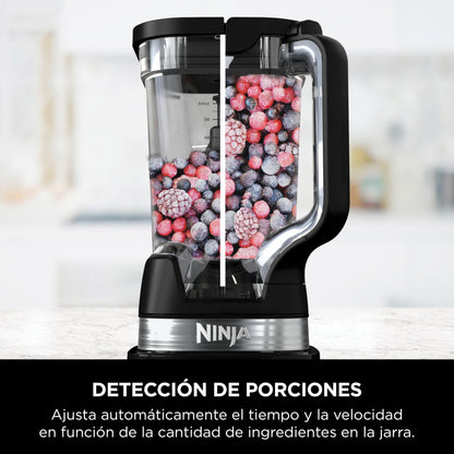 Ninja Detect Power Pro Batidora de Vaso (1200W), Jarra 2 L (1900 ml Máx.), para Smoothies, Picar Verduras y Bebidas Congeladas, Negro, TB201EU